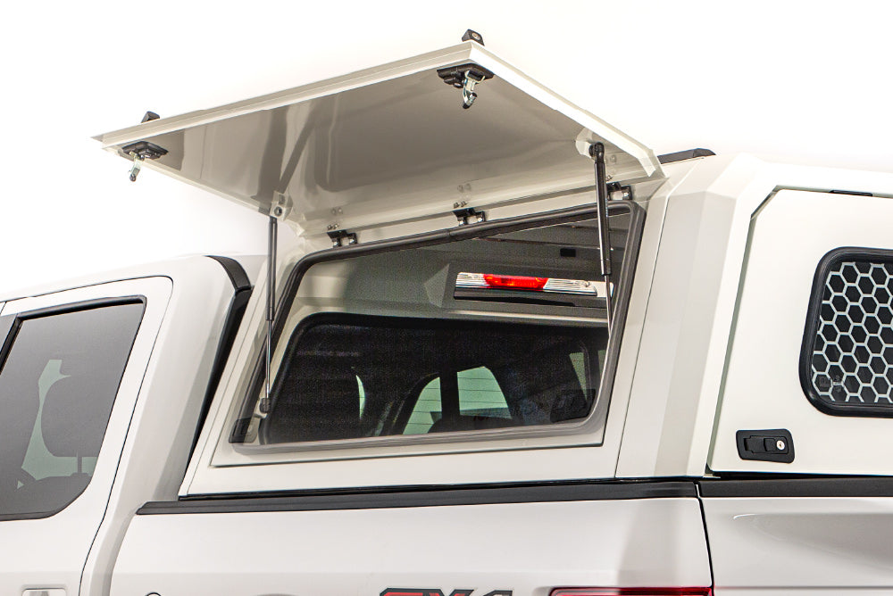Tapa de caja de camioneta F-150 SmartCapEVOc blanca comercial OEM para Ford F-150 de 15-20 con caja corta de 5.5 pies SmartCap