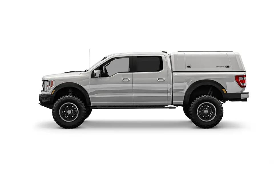 RSI SmartCap F-150 Truck Bed Cap SmartCapEVOc Commercial OEM White For 15-20 Ford F-150 6.5 Foot Standard Bed SmartCap by RSI SmartCap