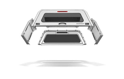 RSI SmartCap Ranger Truck Bed Cap SmartCapEVOc Commercial OEM White For 19-23 Ford Ranger 6 Foot Standard Bed SmartCap by RSI SmartCap