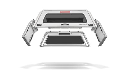 RSI SmartCap F-150 Truck Bed Cap SmartCapEVOc Commercial OEM White For 21-26 Ford F-150 5.5 Foot Standard Bed SmartCap