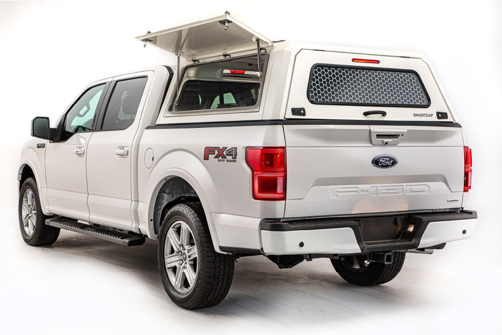 Tapa de caja de camioneta F-250/F-350 SmartCapEVOc comercial blanca OEM para Ford F-250/F-350 Super Duty 23-26 con caja estándar de 6.8 pies RSI SmartCap