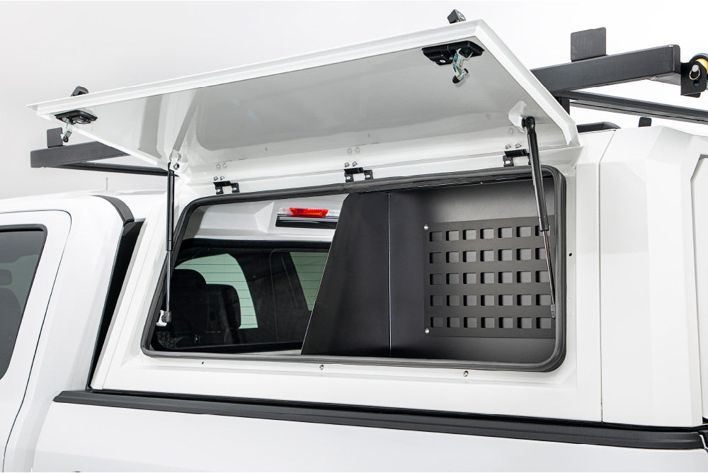 Tapa de caja de camioneta F-250/F-350 SmartCapEVOc comercial blanca OEM para Ford F-250/F-350 Super Duty 23-26 con caja estándar de 6.8 pies RSI SmartCap