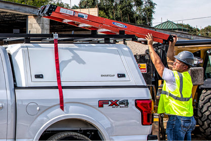Tapa de caja de camioneta F-250/F-350 SmartCapEVOc comercial blanca OEM para Ford F-250/F-350 Super Duty 23-26 con caja estándar de 6.8 pies RSI SmartCap