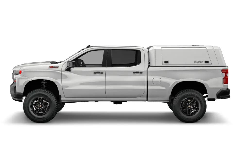 RSI SmartCap RAM 1500 Truck Bed Cap SmartCapEVOc Commercial OEM White For 19-26 RAM 1500 6.4 Foot Standard Bed SmartCap by RSI SmartCap