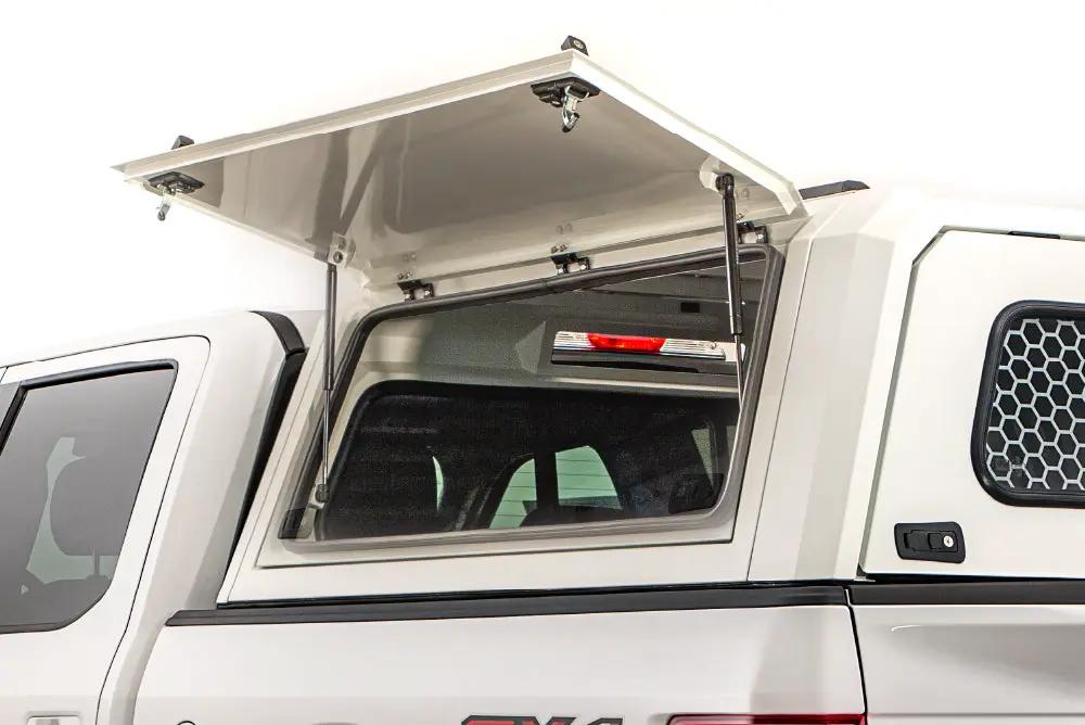 RSI SmartCap RAM 1500 Truck Bed Cap SmartCapEVOc Commercial OEM White For 19-26 RAM 1500 6.4 Foot Standard Bed SmartCap by RSI SmartCap