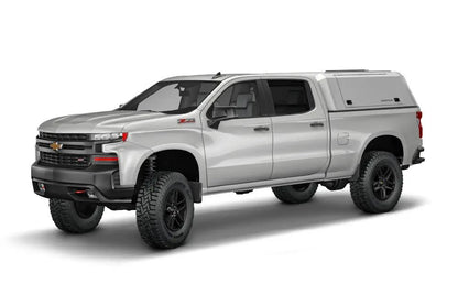 RSI SmartCap RAM 1500 Truck Bed Cap SmartCapEVOc Commercial OEM White For 19-26 RAM 1500 5.7 Foot Short Bed SmartCap by RSI SmartCap