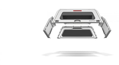 RSI SmartCap Tacoma Truck Bed Cap SmartCap EVOc Commercial White For 24-26 Toyota Tacoma 6 Foot Standard Bed RSI SmartCap by RSI SmartCap