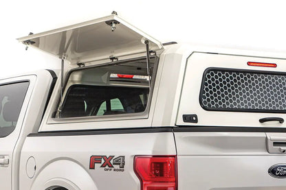 RSI SmartCap Tacoma Truck Bed Cap SmartCap EVOc Commercial White For 24-26 Toyota Tacoma 6 Foot Standard Bed RSI SmartCap by RSI SmartCap