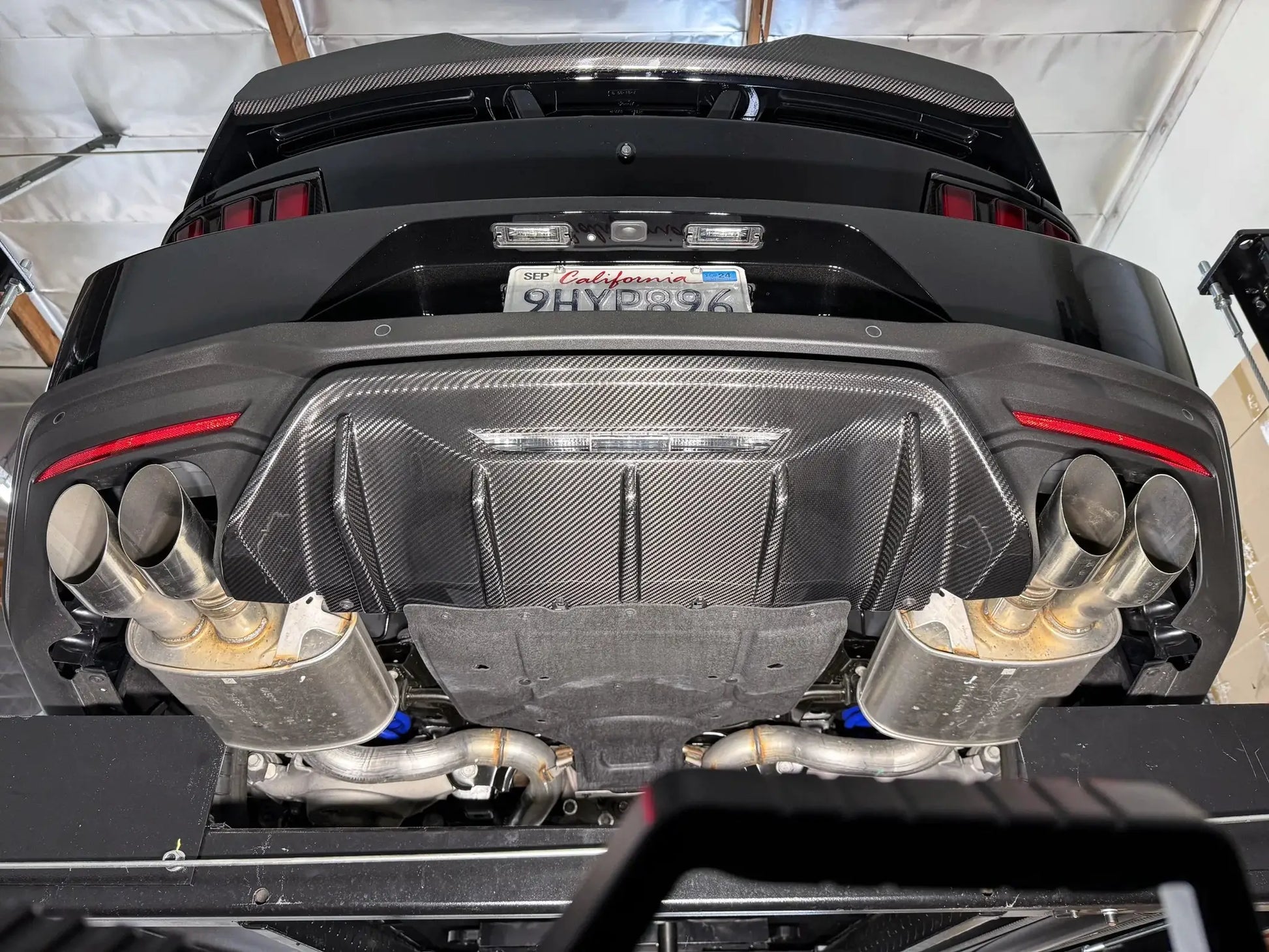 NYTOP 2024-Current Ford Mustang Rear Diffuser by NYTOP
