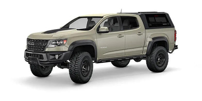 RSI SmartCap Colorado/Canyon Truck Bed Cap SmartCapEVO Sport Matte Black For 15-22 Chevrolet Colorado/Canyon 6 Foot Standard Bed SmartCap by RSI SmartCap