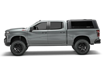 RSI SmartCap Silverado/Sierra 1500 Truck Bed Cap SmartCapEVO Sport Matte Black For 19-26 Chevrolet Silverado/Sierra 1500 6.5 Foot Standard Bed SmartCap by RSI SmartCap