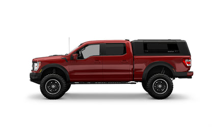RSI SmartCap F-150 Truck Bed Cap SmartCapEVO Sport Matte Black For 21-26 Ford F-150 6.5 Foot Standard Bed SmartCap