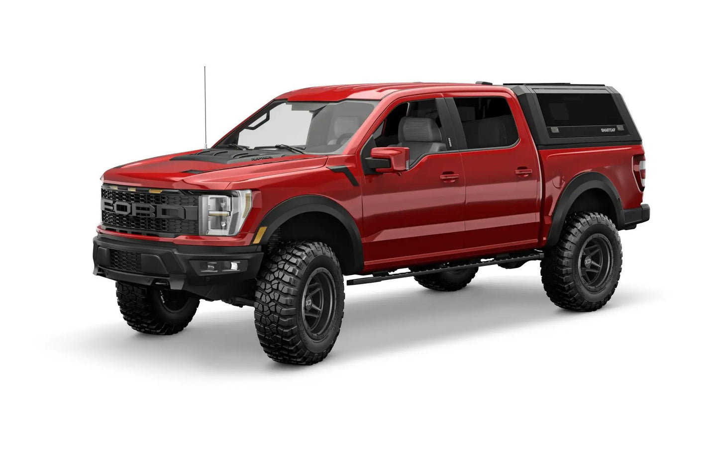 RSI SmartCap F-150 Truck Bed Cap SmartCapEVO Sport Matte Black For 21-26 Ford F-150 5.5 Foot Short Bed SmartCap by RSI SmartCap