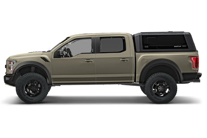 Tapa de Caja de Camioneta F-250/F-350 SmartCapEVO Sport Negro Mate 23-26 Ford F-250/F-350 Super Duty 6.5 Pies Caja Estándar RSI SmartCap