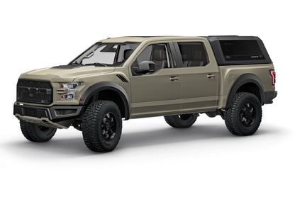 Tapa de Caja de Camioneta F-250/F-350 SmartCapEVO Sport Negro Mate 23-26 Ford F-250/F-350 Super Duty 6.5 Pies Caja Estándar RSI SmartCap
