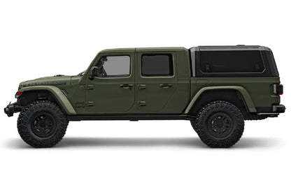 RSI SmartCap Gladiator Truck Bed Cap SmartCapEVO Sport Matte Black 20-26 Jeep Gladiator 5 Foot Short Bed SmartCap by RSI SmartCap