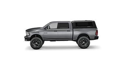 RSI SmartCap RAM 1500 Truck Bed Cap SmartCapEVO Sport Matte Black For 09-24 DS (Classic Body Style) RAM 1500 5.7 Foot Short Bed SmartCap
