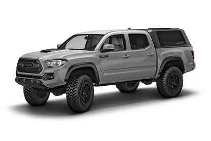 Кунг SmartCapEVO Sport матовый черный для Toyota Tacoma 2016-2023 гг., стандартная 6-футовая платформа SmartCap
