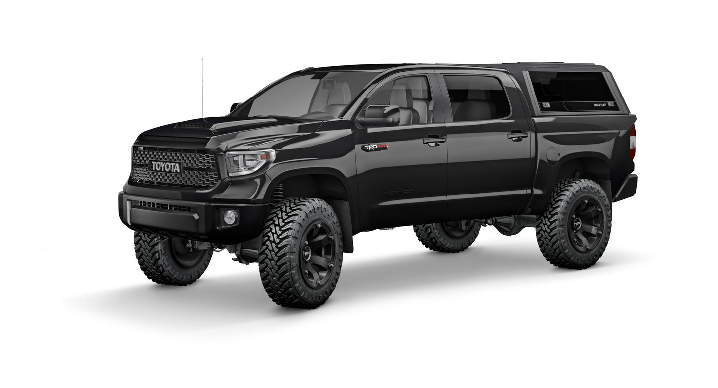 Колпак для грузовой платформы Tundra SmartCap EVO Sport, матовый черный, для Toyota Tundra 22-26, короткая платформа 5,5 футов, SmartCap