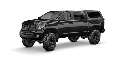 Tapa de caja de camioneta Tundra SmartCap EVO Sport Negro Mate para Toyota Tundra 22-26 de caja estándar de 6.5 pies SmartCap