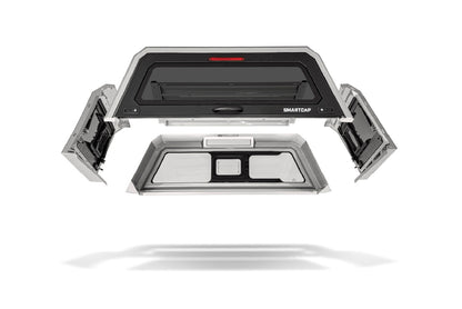 Tapa de caja de camioneta Tundra SmartCap EVO Sport Negro Mate para Toyota Tundra 22-26 de caja estándar de 6.5 pies SmartCap