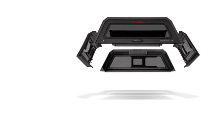 Tapa de caja para camioneta Tacoma SmartCapEVO Sport negro mate para Toyota Tacoma 24-26, cama estándar de 6 pies, RSI SmartCap