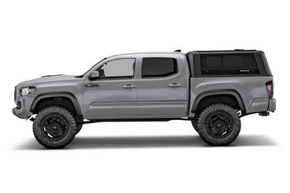 RSI SmartCap Tacoma Truck Bed Cap SmartCapEVO Sport Matte Black For 16-23 Toyota Tacoma 5 Foot Short Bed SmartCap by RSI SmartCap