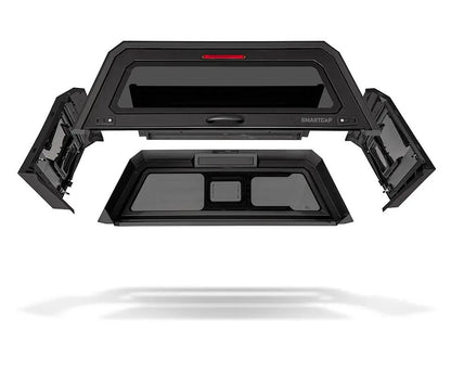 RSI SmartCap Tacoma Truck Bed Cap SmartCapEVO Sport Matte Black For 16-23 Toyota Tacoma 6 Foot Standard Bed SmartCap by RSI SmartCap