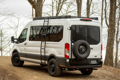 Flatline Van Co. Transit Van Side Ladder , Mid Roof by Flatline Van Co.
