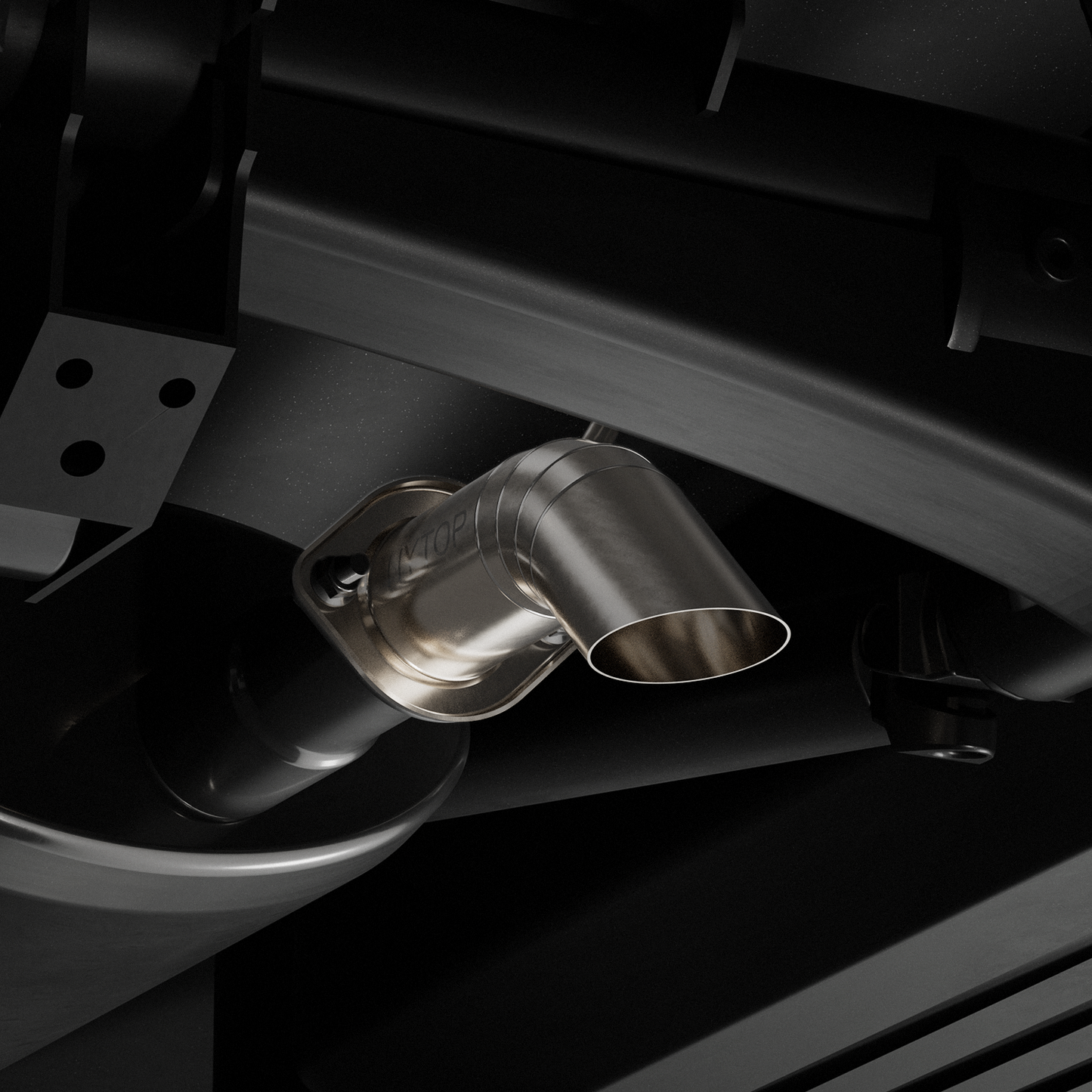 NYTOP 2024-Current Toyota Tacoma Titanium Axle Dump Exhaust Tip