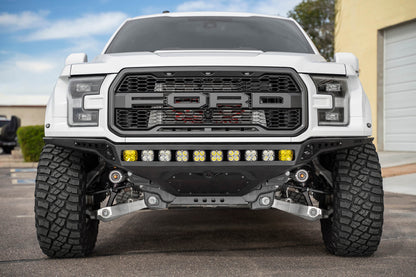 Addictive Desert Designs 2017 - 2020 Ford Raptor Rock Fighter Frame Cut Front Bumper by Addictive Desert Designs