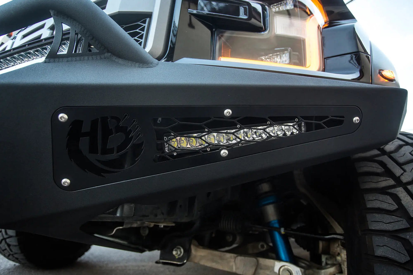 Addictive Desert Designs 2017 - 2020 Ford Raptor HoneyBadger Front Bumper by Addictive Desert Designs