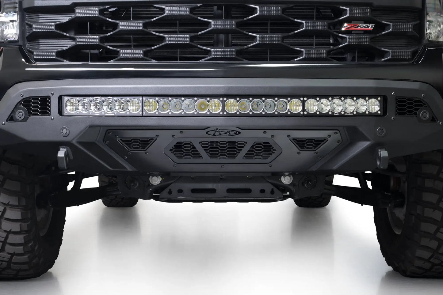 Addictive Desert Designs 2022-2025 Chevy Silverado 1500 Stealth Fighter Front Bumper by Addictive Desert Designs