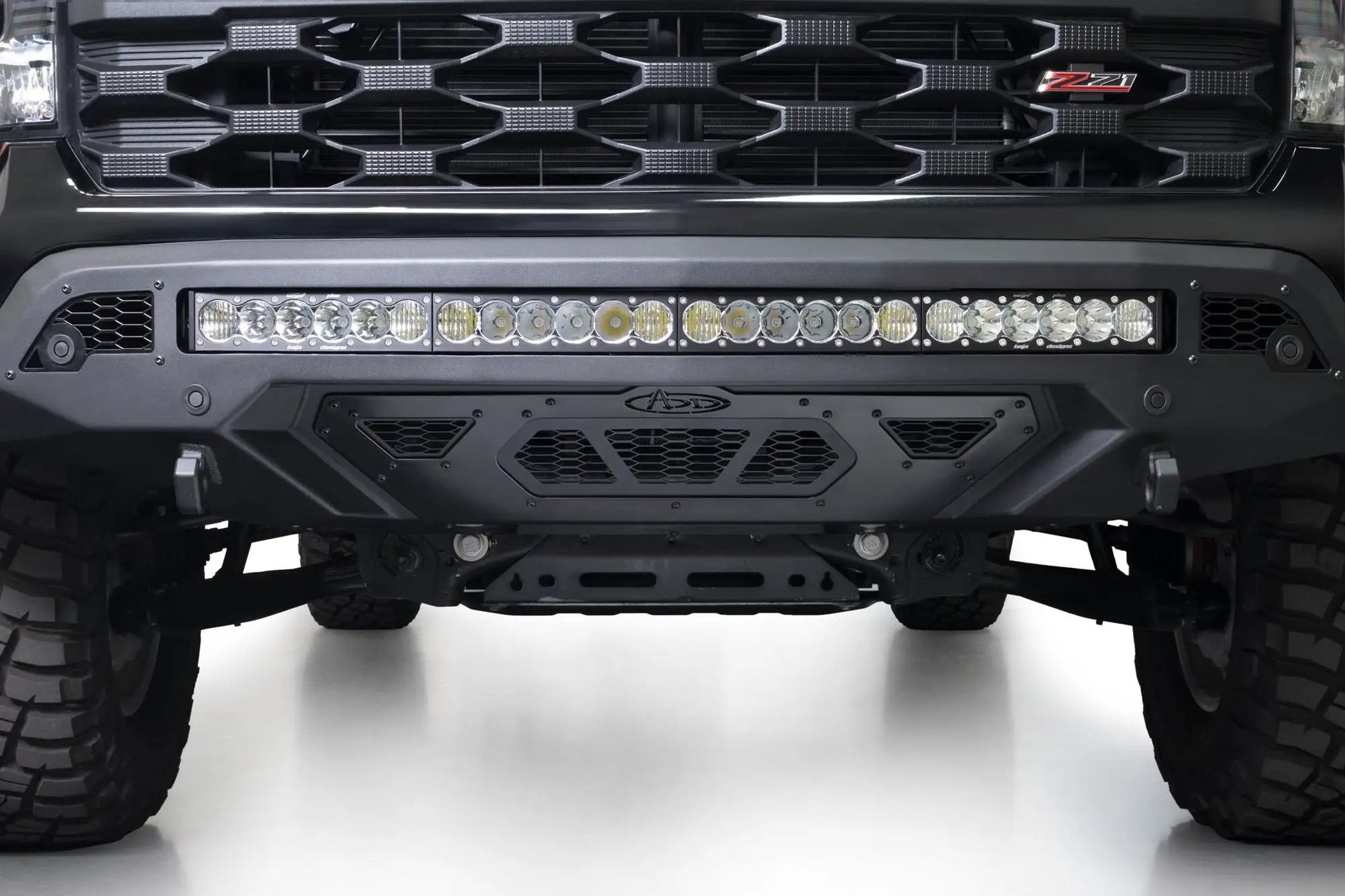 Addictive Desert Designs 2022-2025 Chevy Silverado 1500 Stealth Fighter Front Bumper by Addictive Desert Designs