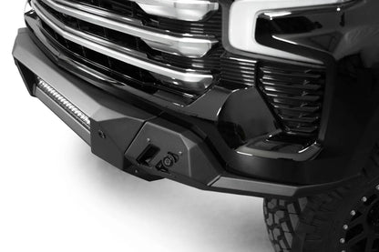 Addictive Desert Designs Chevy Silverado 1500 Black Label Front Bumper by Addictive Desert Designs