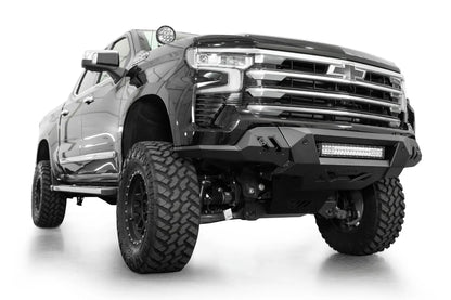 Addictive Desert Designs Chevy Silverado 1500 Black Label Front Bumper by Addictive Desert Designs