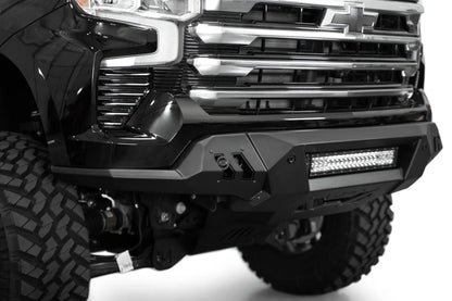 Addictive Desert Designs Chevy Silverado 1500 Black Label Front Bumper by Addictive Desert Designs