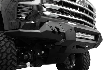 Addictive Desert Designs Chevy Silverado 1500 Black Label Front Bumper by Addictive Desert Designs