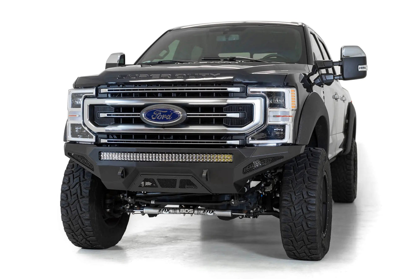 Addictive Desert Designs 2017 - 2022 Ford Super Duty Stealth Fighter Front Bumper by Addictive Desert Designs