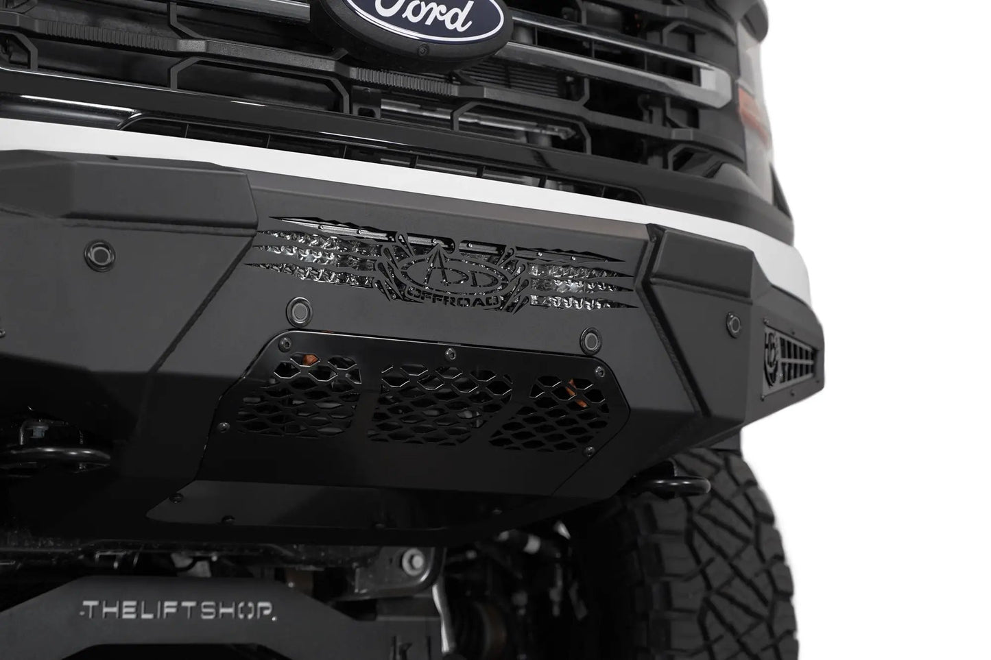 Addictive Desert Designs 2024 Ford F-150 HoneyBadger Front Bumper by Addictive Desert Designs