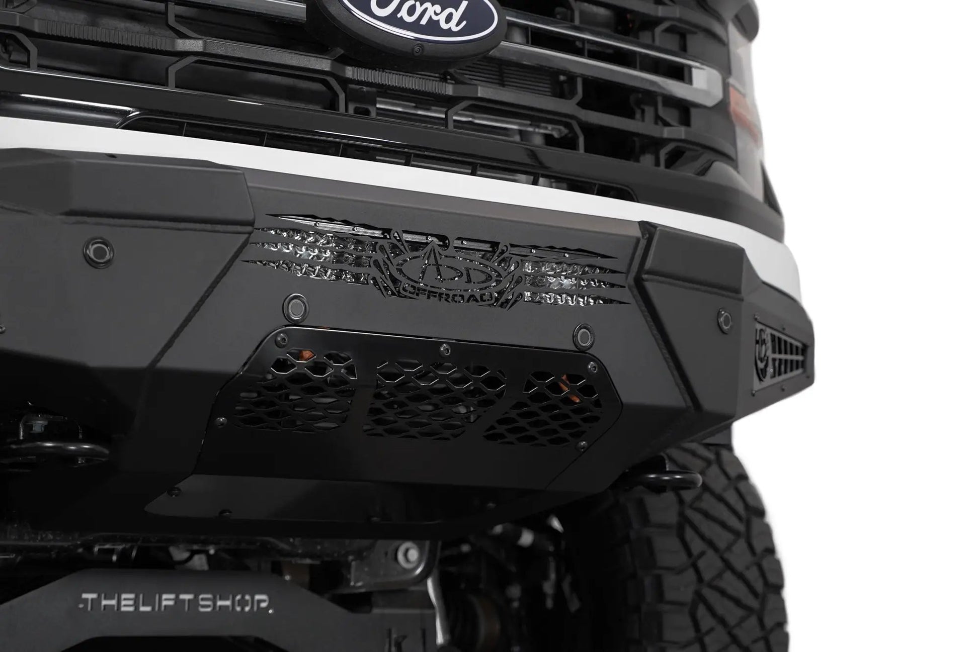 Addictive Desert Designs 2024 Ford F-150 HoneyBadger Front Bumper by Addictive Desert Designs