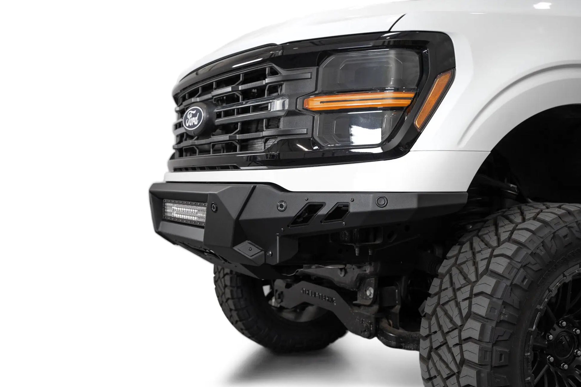 Addictive Desert Designs 2024 Ford F-150 Black Label Front Bumper by Addictive Desert Designs