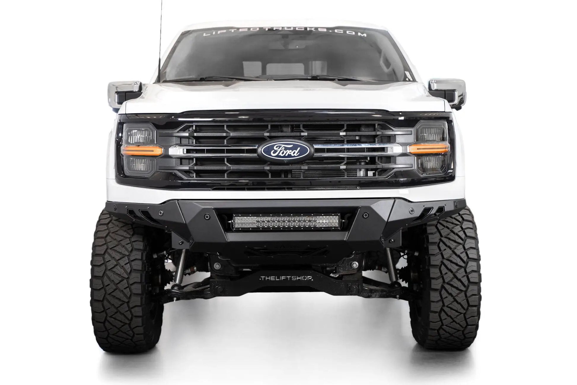 Addictive Desert Designs 2024 Ford F-150 Black Label Front Bumper by Addictive Desert Designs