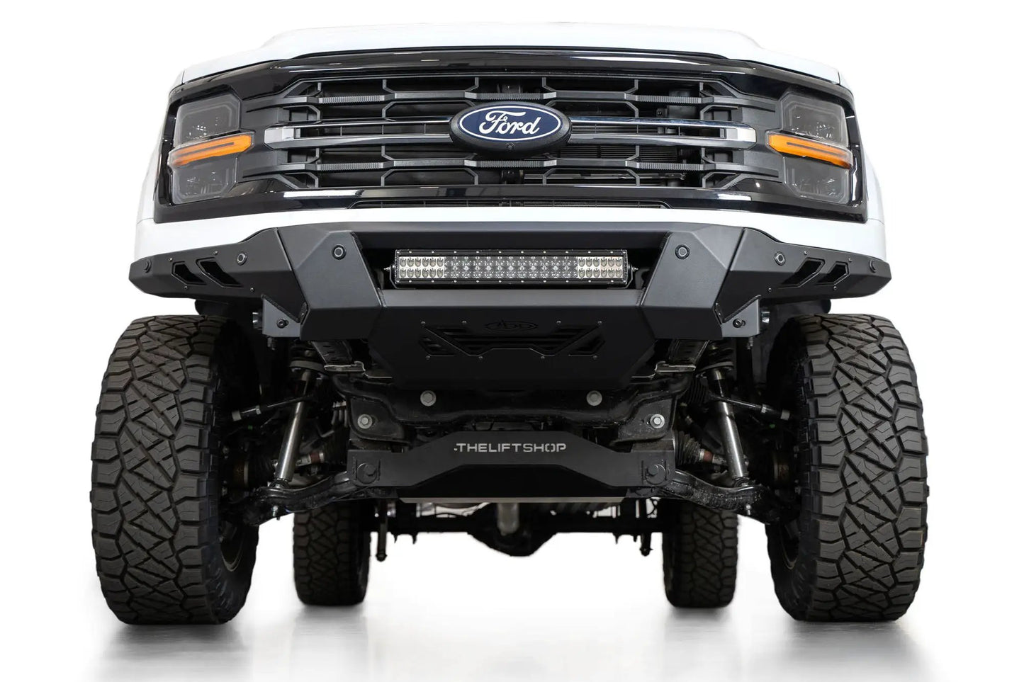 Addictive Desert Designs 2024 Ford F-150 Black Label Front Bumper by Addictive Desert Designs