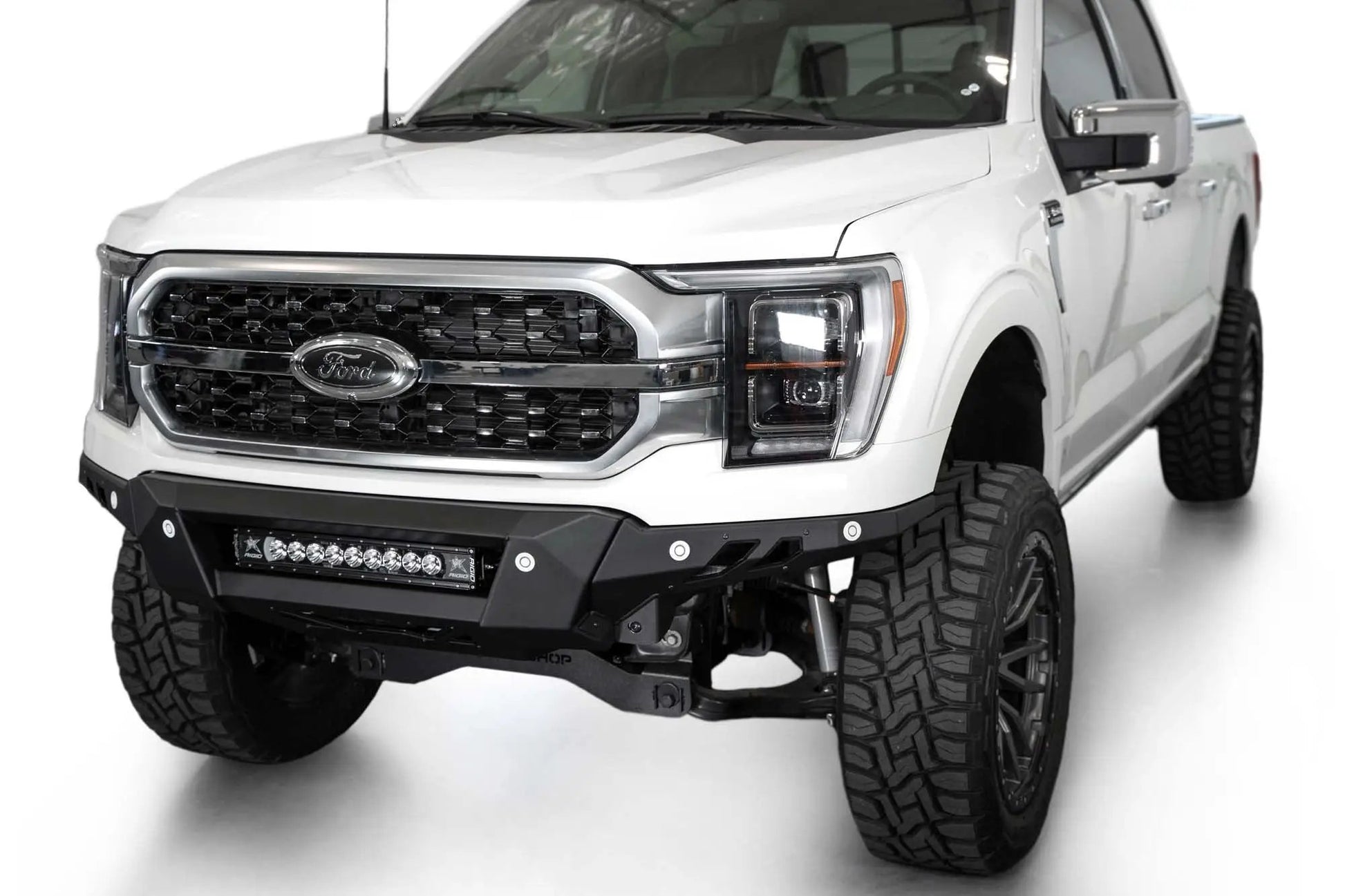 Addictive Desert Designs Ford F-150 Black Label Front Bumper by Addictive Desert Designs