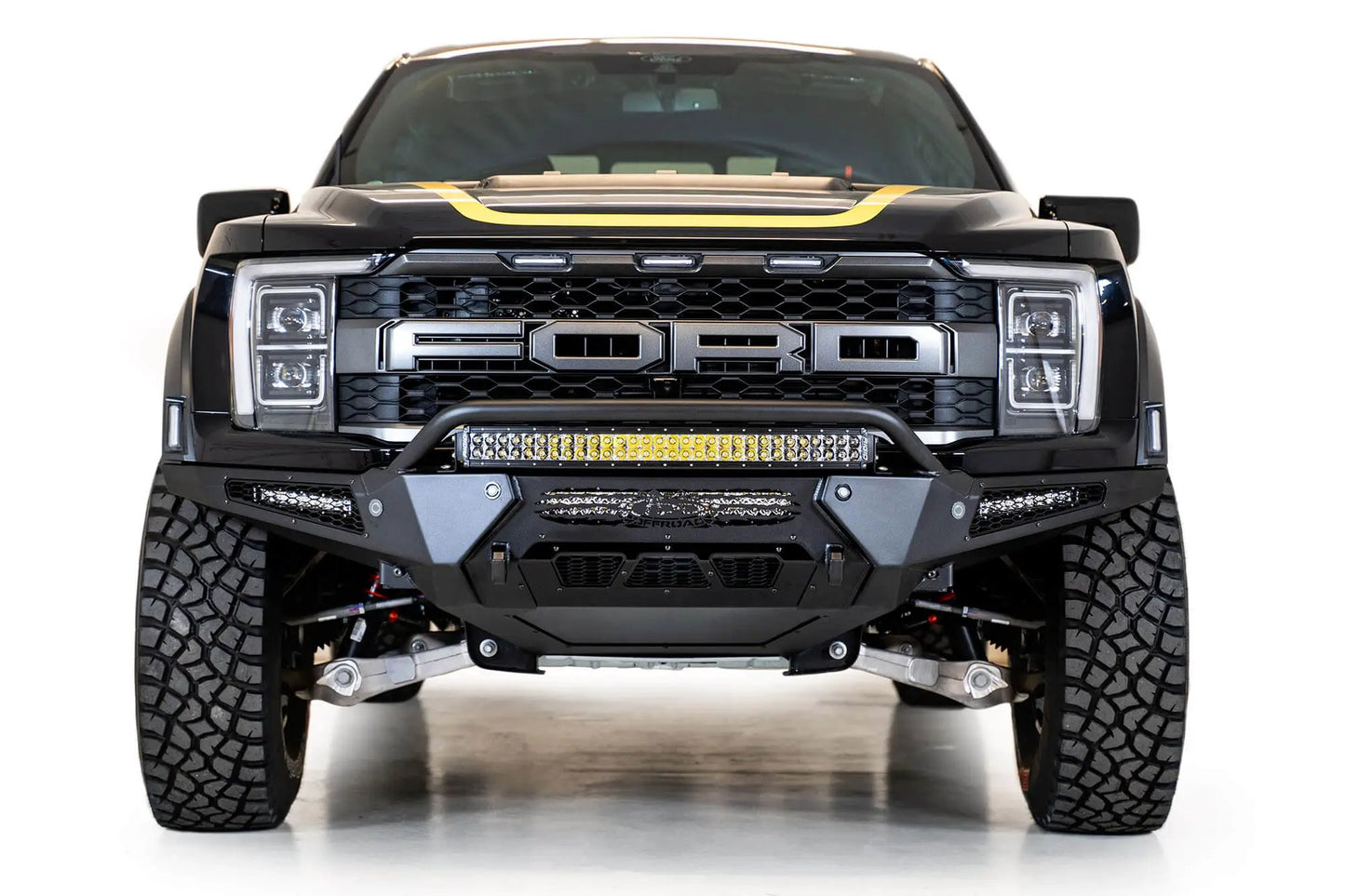 Addictive Desert Designs 2021 - 2023 Ford Raptor HoneyBadger Front Bumper by Addictive Desert Designs