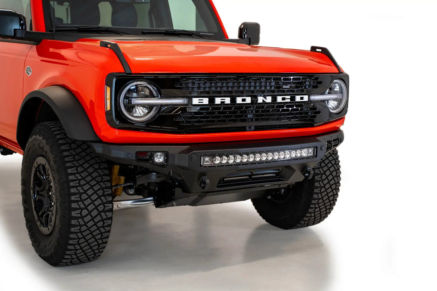 Addictive Desert Designs 2021 - 2023 Ford Bronco Stealth Fighter Front Bumper by Addictive Desert Designs