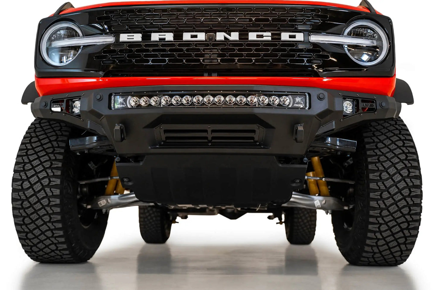 Addictive Desert Designs 2021 - 2023 Ford Bronco Stealth Fighter Front Bumper by Addictive Desert Designs