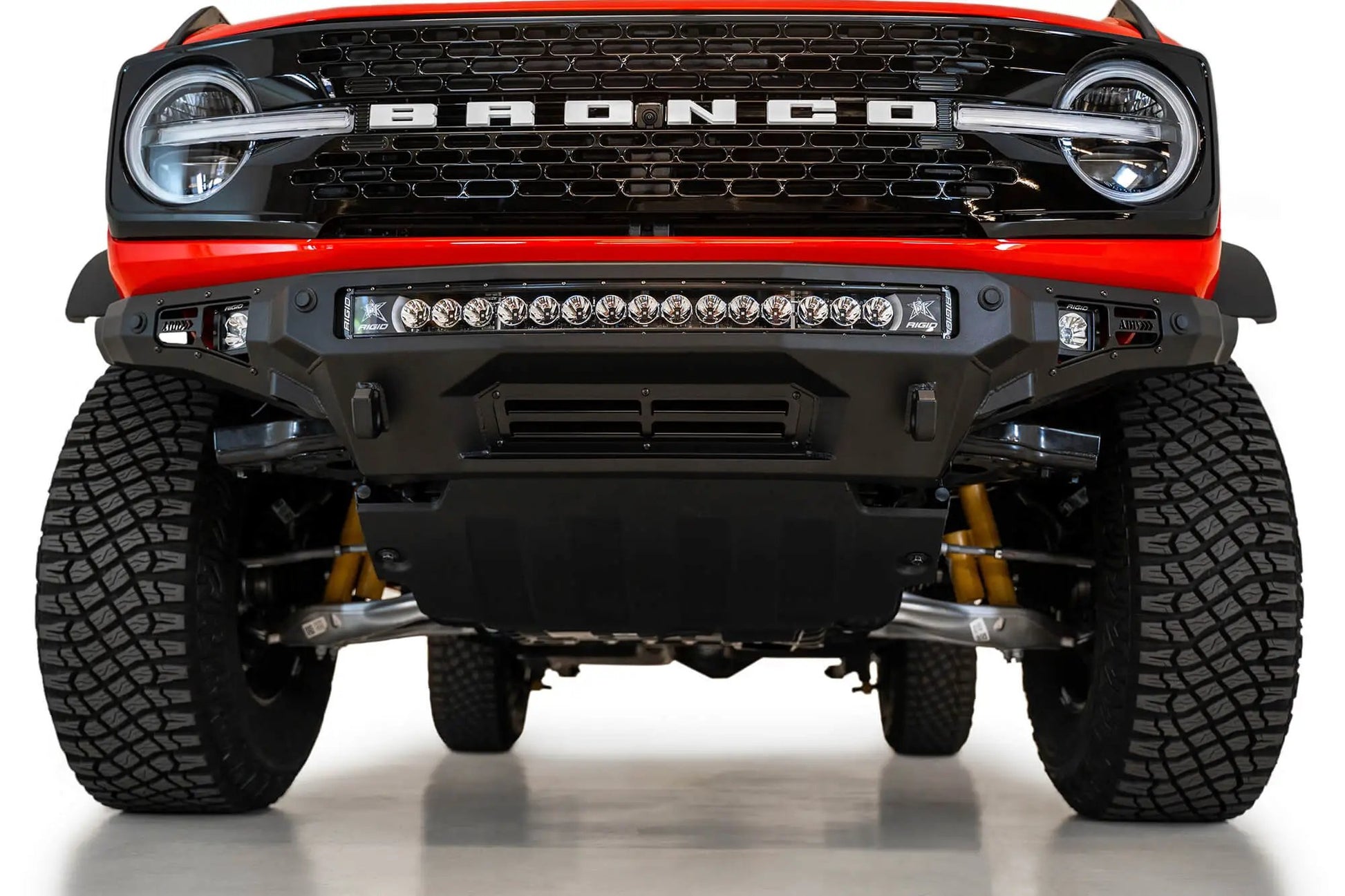 Addictive Desert Designs 2021 - 2023 Ford Bronco Stealth Fighter Front Bumper by Addictive Desert Designs