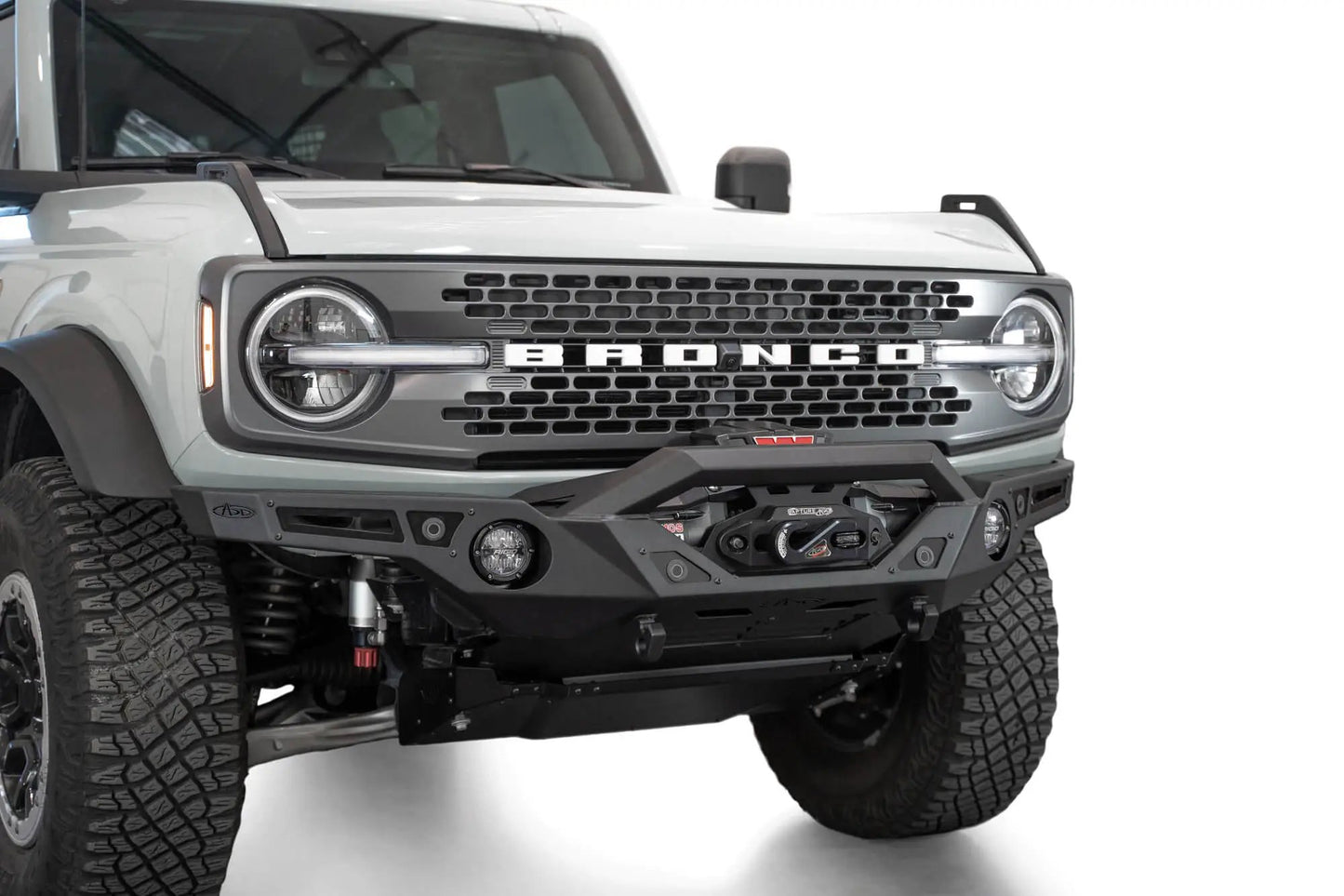 Addictive Desert Designs 2021-2023 Ford Bronco Krawler Front Bumper by Addictive Desert Designs